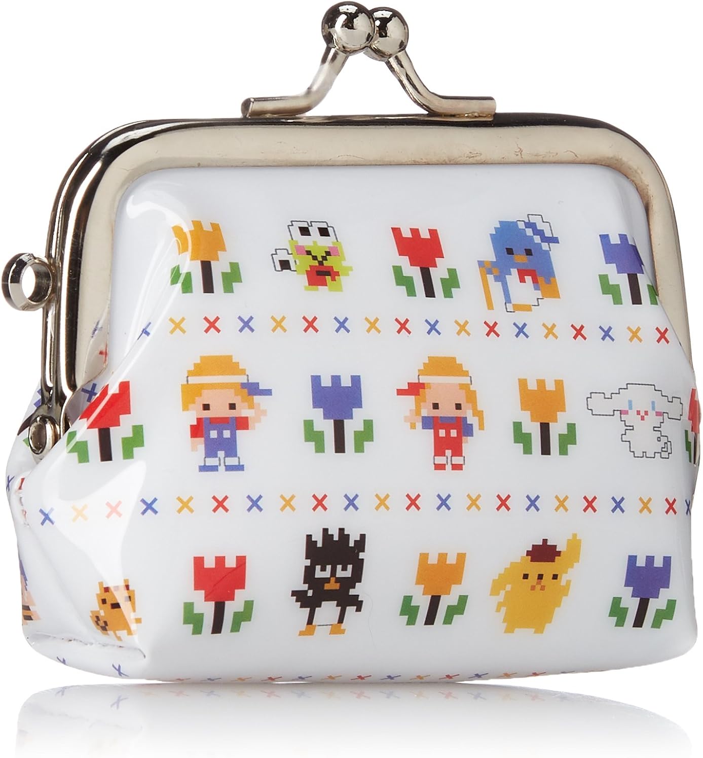 Sanrio Accessories Case Purse Coin Wallet White Pixel Tokyo Characters Coin Purses Pouches Factory Outlet Store Www Klevering Com