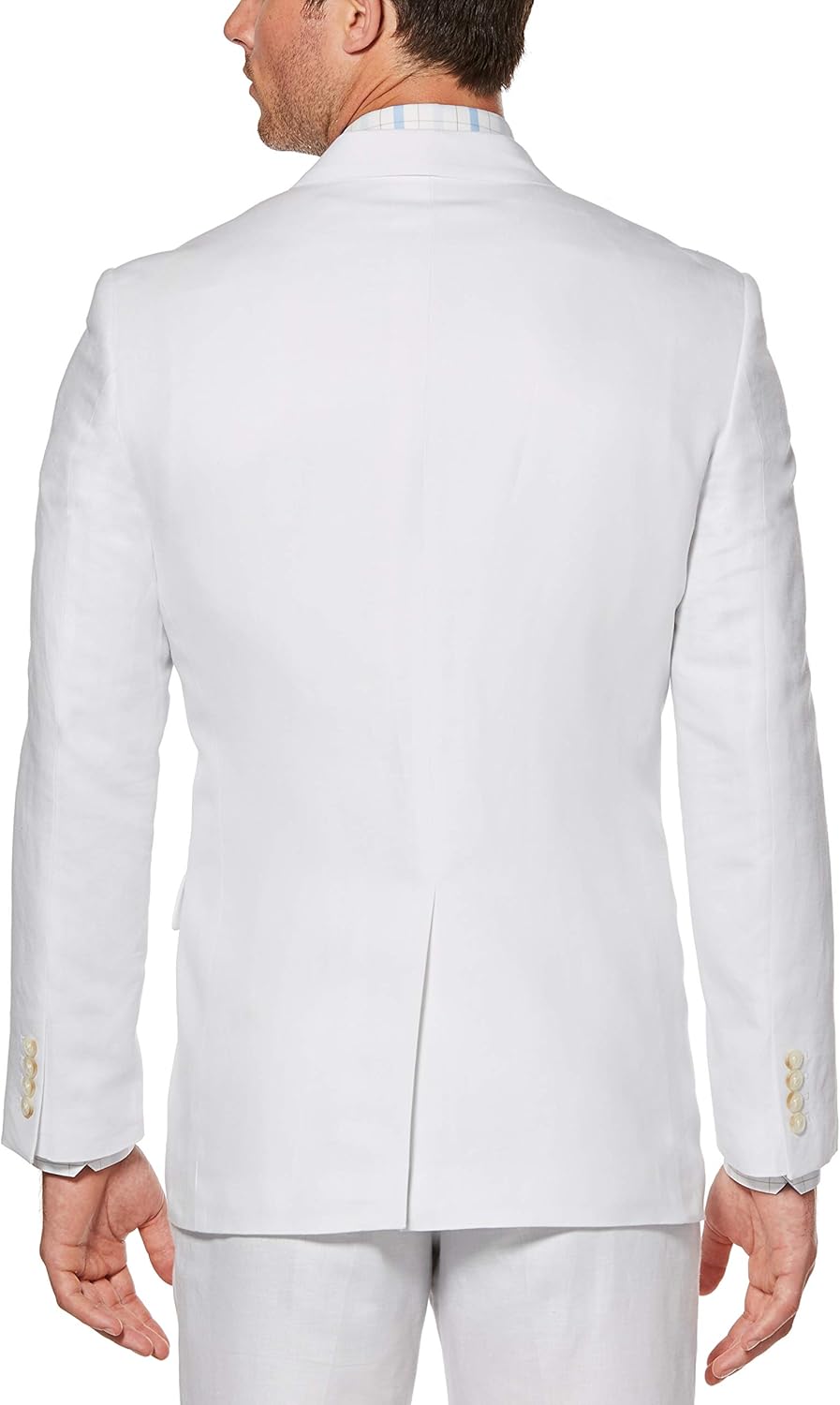 Perry Ellis Men's Linen Suit Jacket, Bright White, 42/Large at  Men’s Clothing store