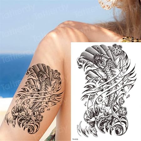 3pcs Longue Durée Terre Forêt Tatouage Tatouages Temporaires