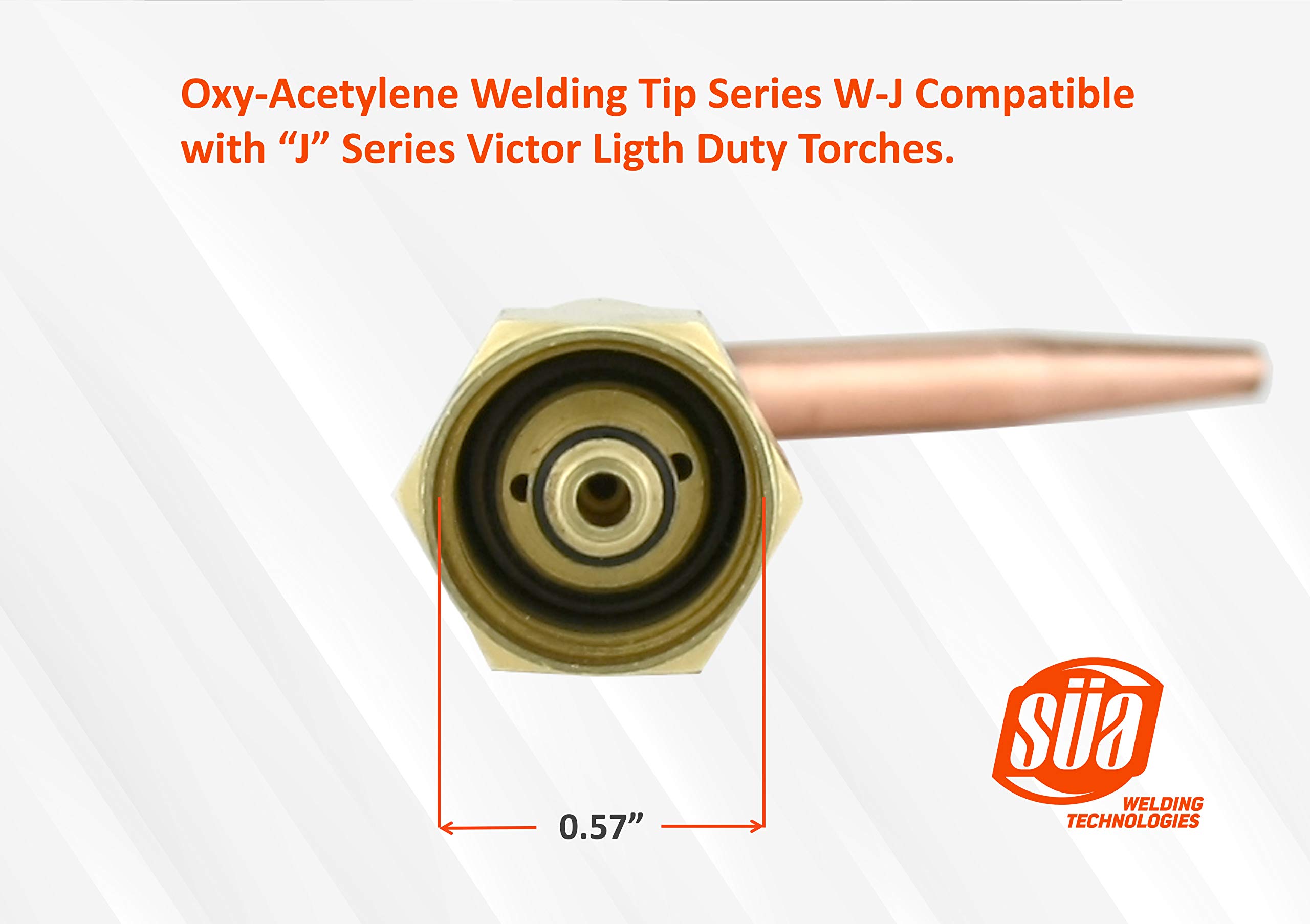 SÜA Regulator/Torch To Hose Adapter – 9/16-18 (B) Female To 3/8-24 (A) Male For Oxygen And Acetylene/Propane