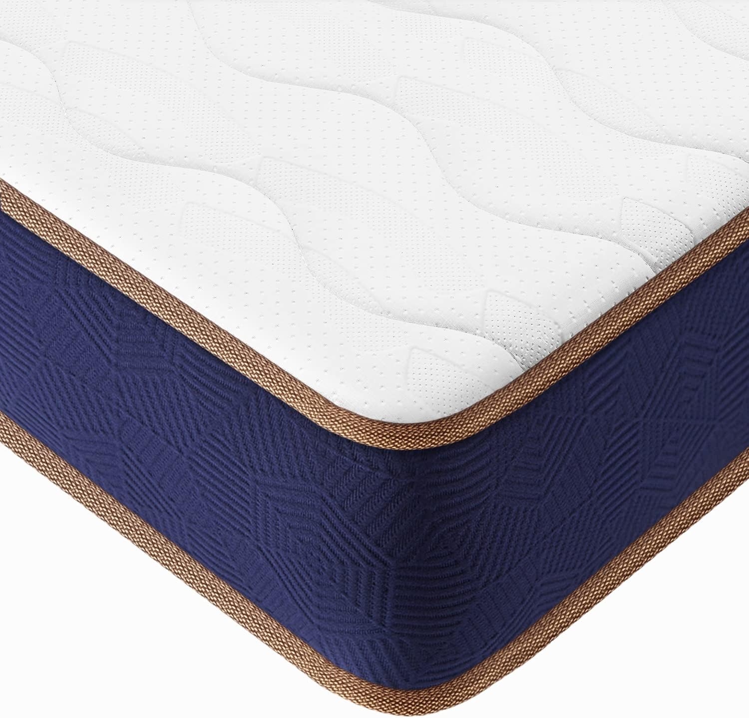 BedStory Pocket Spring Mattress, Blue, 90x190x23cm