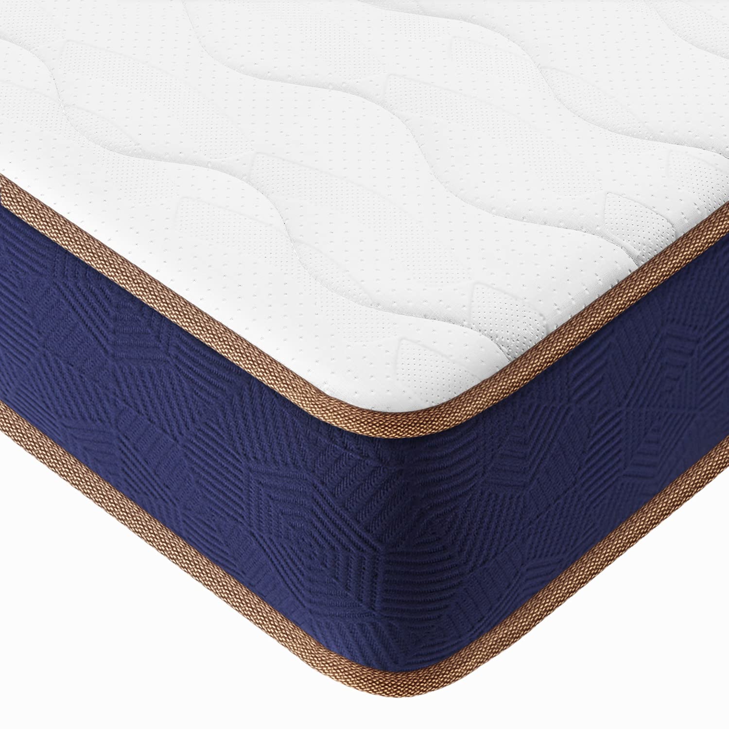 BedStory Pocket Spring Mattress, Blue, 90x190x23cm