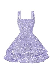 vintys Sparkly Short Prom Dresses for Teens