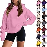 Oversized Hoodies for Women Pullover Fall Loose Comfort Fleece Hoodie Cozy Plain Hooded Sweatshirt Cute Sweat Shirts