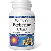 Natural Factors - WellBetX® Berberine 500 mg, 60 vcaps