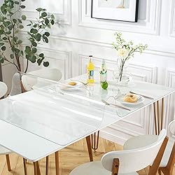 OstepDecor Clear Desk Pad, 16 x 72 Inch Clear Desk