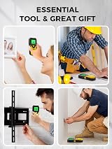 Mecurate 5-in-1 Stud Finder with LCD Display Wall Scanner (LeMon) view 5