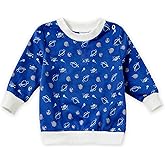 Minicoco Baby Toddler Unisex Long Sleeve Sweatshirt - Breathable, Soft & Lightweight, Fall Spring Clothes 9M-5T