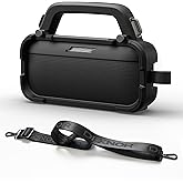 Dexnor Rugged Case Cover for Bose SoundLink Flex 2nd Gen/SoundLink Flex Bluetooth Portable Speaker, Stable Shockproof Travel Protective Carrying Pouch Case with Handle & Shoulder Strap