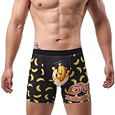 Evankin Men Funny Boxer Briefs, Sexy Novelty Printing Underwear, Comfort Soft Underpants Shorts, Gag Gift