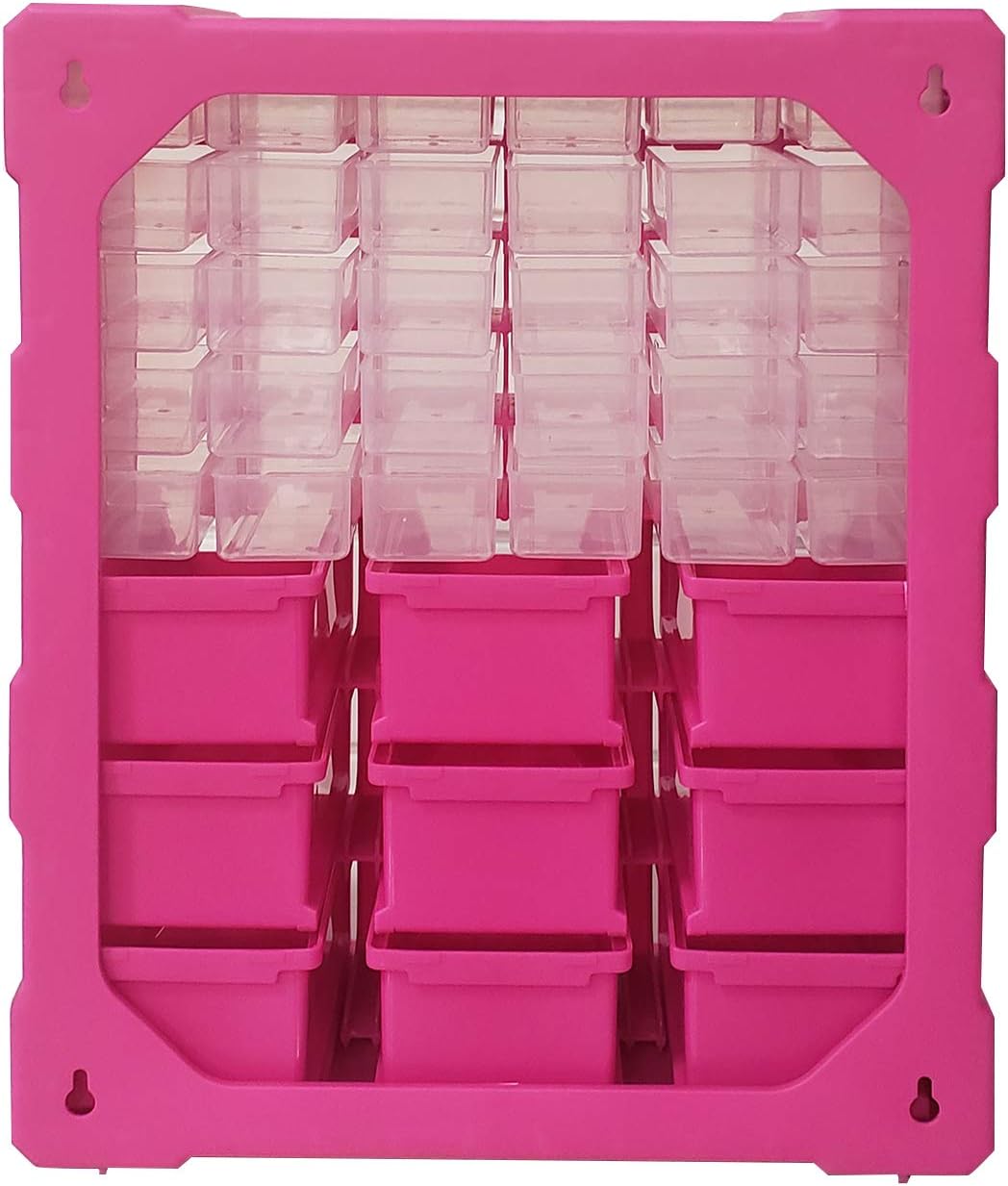 39-Drawer Small Parts Organizer, Pink: Home Improvement