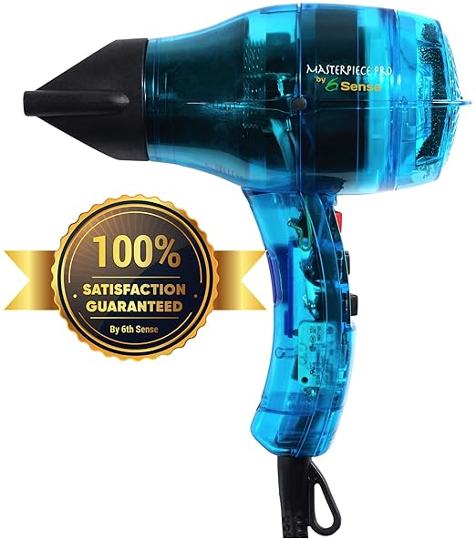 Professional Ionic Hair Dryer Handcrafted in France for Europeâs Finest Salons, Featherweight, Dual Ion Generator Function Builds Shine & Volume 1600 Watts
