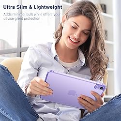 ProCase Clear Case for iPad Mini 7th(A17 Pro) 2024