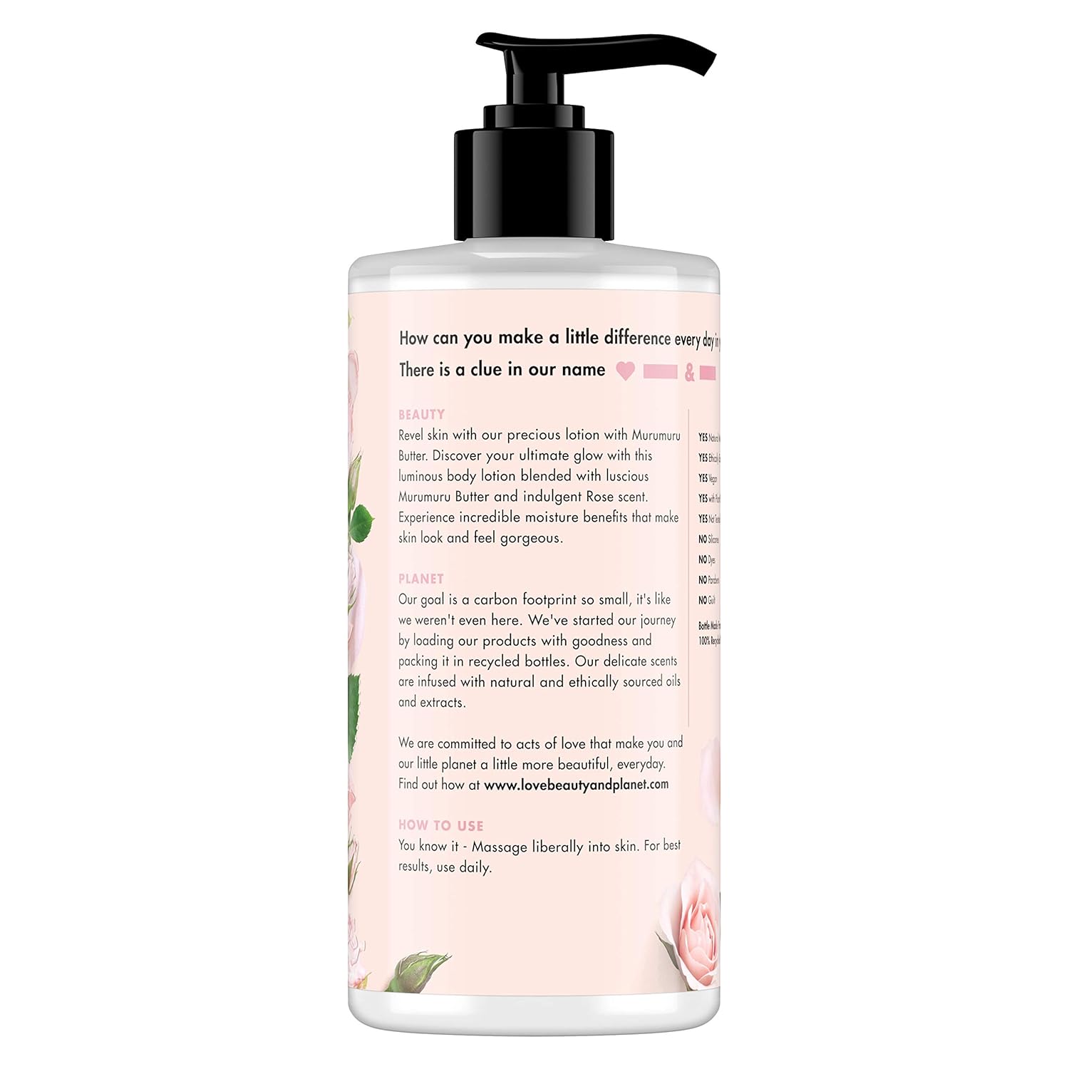 Love Beauty & Planet Body Lotion Delicious Glow 13.5 oz : Beauty