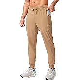 G Gradual Men's Joggers Pants with Zipper Pockets Stretch Athletic Sweatpants for Men Workout Jogging Running