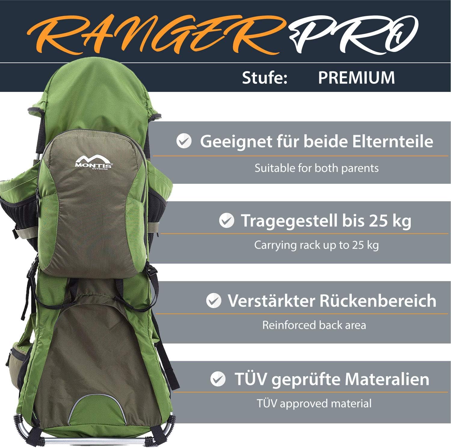 ranger child carrier