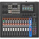 Yamaha MGX12 18ch Digital Mixing Console, Dual USB-C Audio Interface, Includes Cubase Al, WaveLab Cast LE, Basic FX Suite and Steinberg Plus Software Bundle, Black MGX12 B