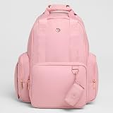HUGGIES Unisex-adult Signature Hug Pack Diaper Backpack, Bridal Rose, One Size