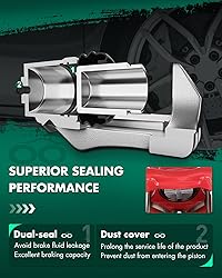 SCITOO 19-B2068 Disc Brake Caliper Assembly with