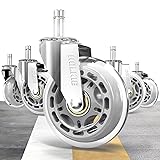 HOLKIE Office Chair Wheels Roller Blade Casters