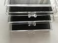 Organisateur Maquillage Acrylique SONGMICS - 7 Niveaux Réglables - Transparent - Pour Coiffeuse, Bureau
