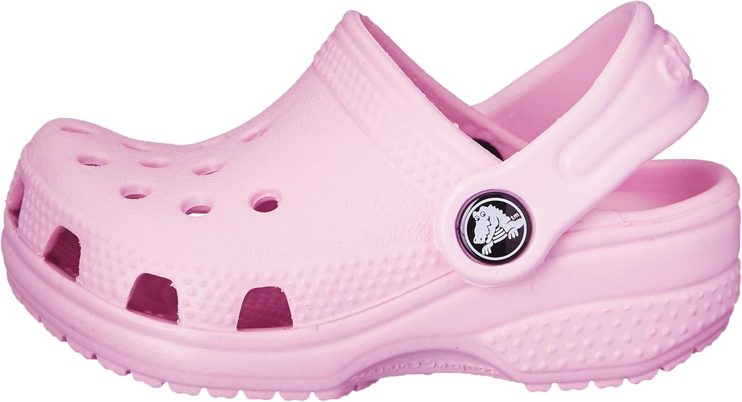  | Crocs Unisex-Child Kids' Classic Clog Crib Shoe, Ballerina Pink, 2-3 M US Infant | Clogs & Mules