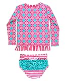 RuffleButts Baby/Toddler Girls Salt Water Taffy