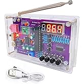 Gikfun FM Radio Kit Soldering Practice Kit DIY School Project FM 87-108MHz with 2 Power Supply Modes, Soldering Learning and 