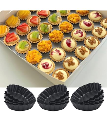 Amazon.com: Ateco Tartlet Mold Set, 72-Piece Set Inlcludes 12