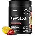 Gainful Caffeine Free Pre Workout Powder with Creatine, Strawberry Lemonade Flavor, Supports Strength, Endurance, & Recovery, BCAAs, Beta Alanine, L-Citrulline, No Artificial Ingredients, 20 Servings