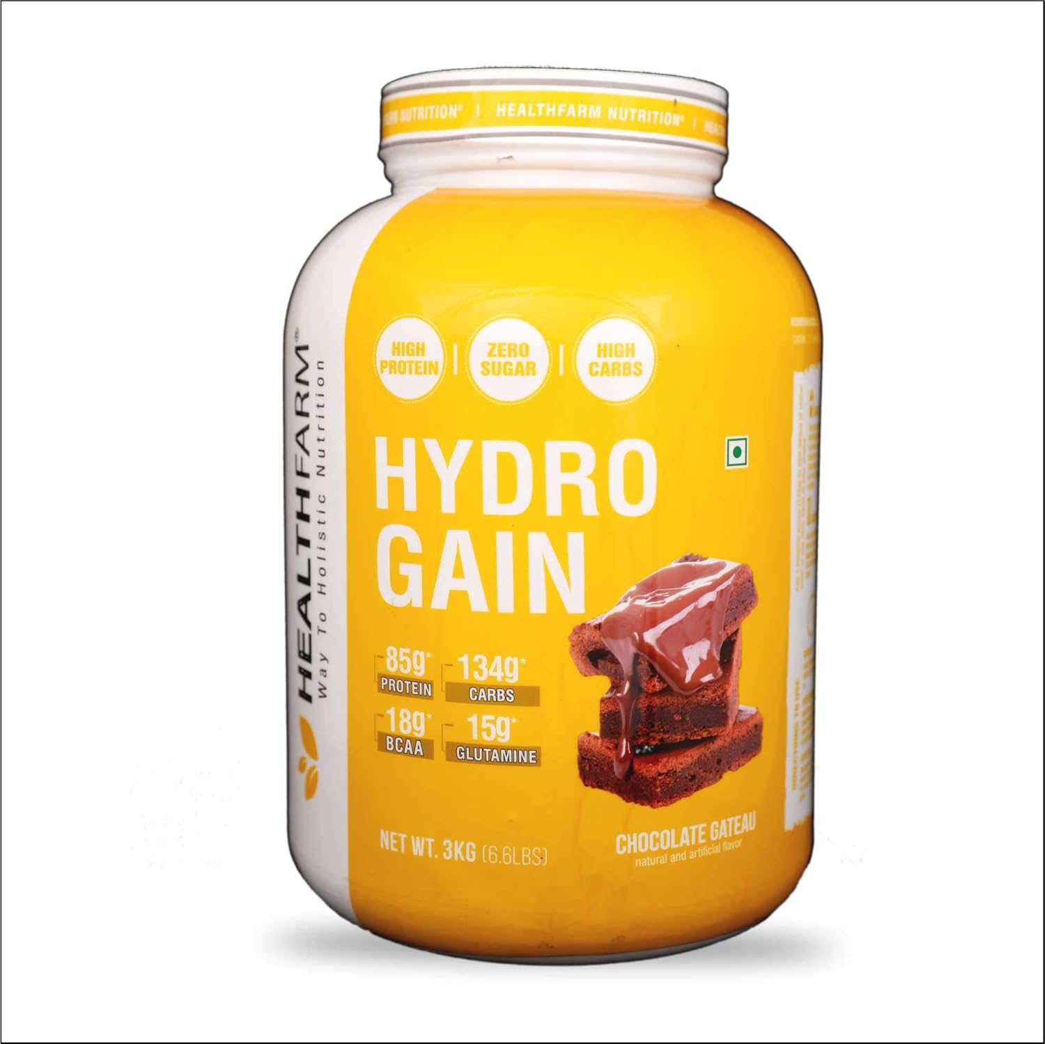 HEALTHFARM Hydro Gain Pure Whey Protein Isolate Concentrate Milk Protein Concentrate with