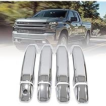 Chrome Accessories Kit For 99-06 Chevy Silverado 1500 | Mirrors, Door Handles, Tailgate Cover