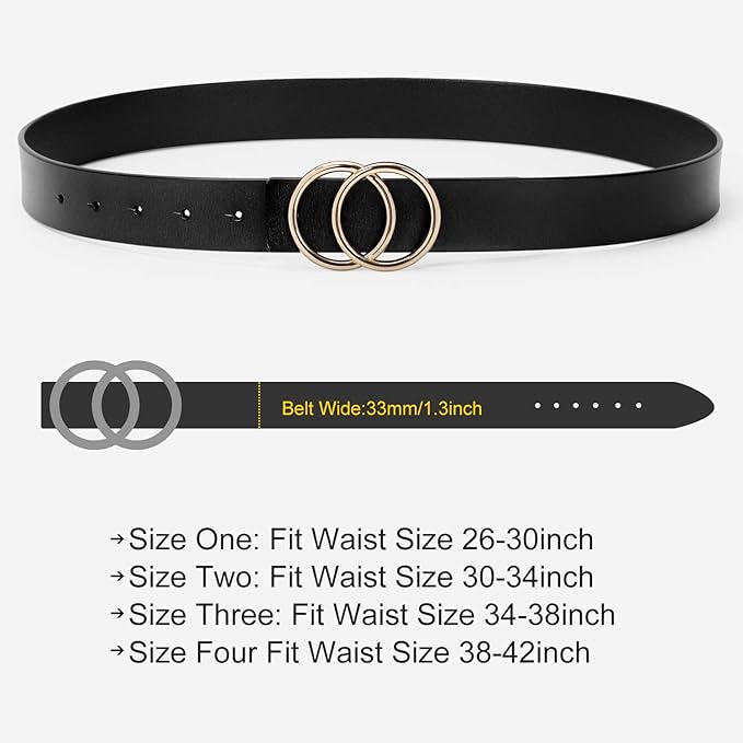 belt logo with two circles