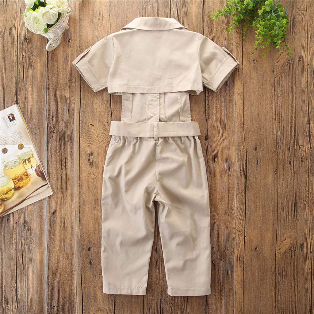 khaki overalls girls