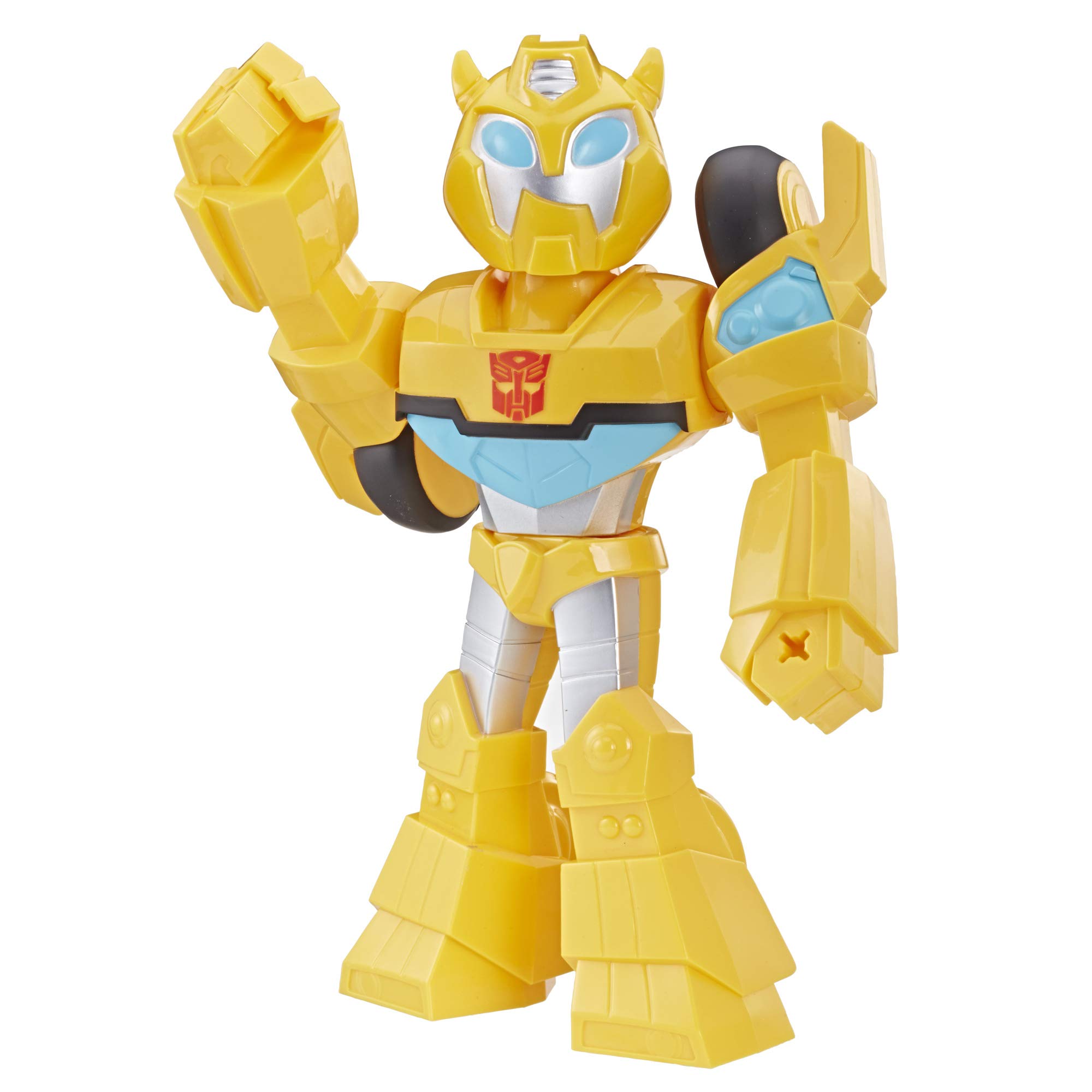 Transformers Playskool Heroes Rescue Bots Academy Mega Mighties Bumblebee Collectible 10-Inch Robot Action Figure, Toys for Kids Ages 3 and Up
