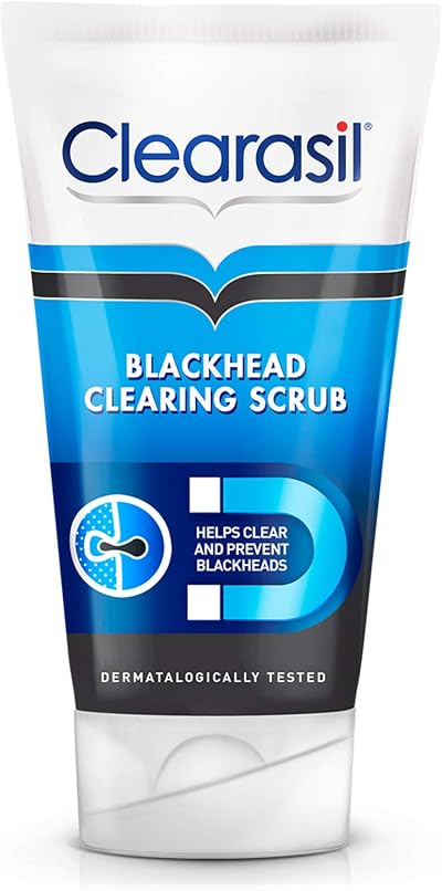 Clearasil Blackhead Clearing Scrub 150ml - Deep Cleans Oil & Bacteria
