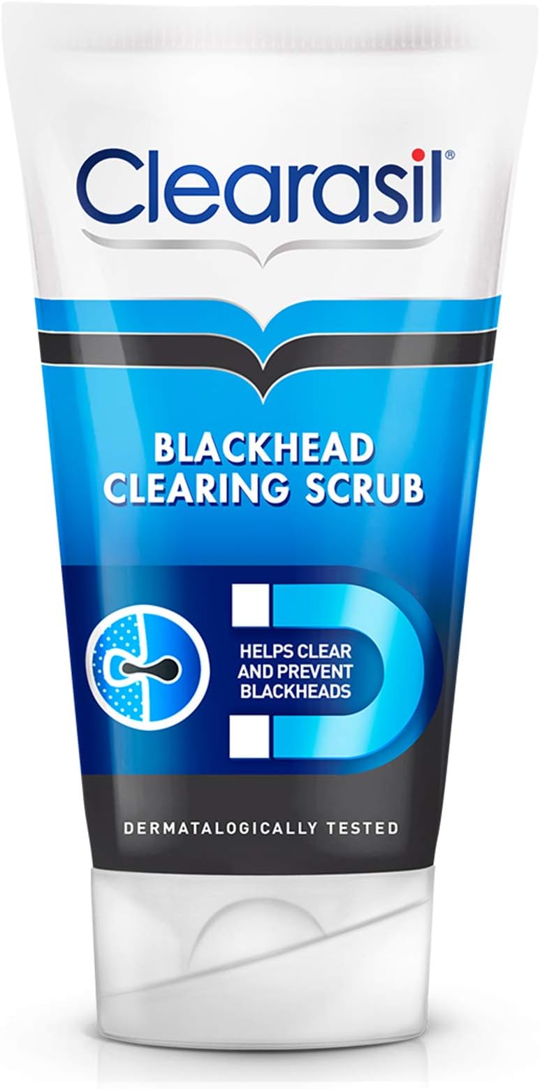 Clearasil Blackhead Clearing Scrub 150ml - Deep Cleans Oil & Bacteria