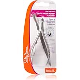 Sally Hansen Beauty Tools, Nip'em Neat-Cuticle Nipper, Pusher, Half Jaw, 1 count, Cuticle Cutter, Cuticle Nipper, Cuticle Clippers, Cuticle Trimmer, Precise Blade, Safely Trims