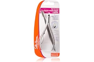 Sally Hansen Beauty Tools, Nip'em Neat-Cuticle Nipper, Pusher, Half Jaw, 1 count, Cuticle Cutter, Cuticle Nipper, Cuticle Clippers, Cuticle Trimmer, Precise Blade, Safely Trims