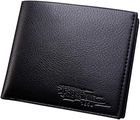 Amazon Amaa 財布 メンズ 二つ折り Pu 薄い 小銭入れ 革 コンパクト 仕切り 多機能 人気 大容量 札入れ ボックス型小銭入れ 男性用 黒 Chenrui 財布