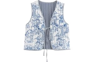 ATTRIA Cutecore Y2K Coquette Vests for Women Floral Aesthetic Cottagecore Sweater Kawaii Fairycore Clothing Cute Japanese Tops