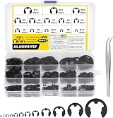 ALAHUGYEF 500 Pcs Circlips Kit 13 Sizes For Circlip Pliers External Internal view 1