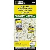 Big Bend Day Hikes and National Park Map [Map Pack Bundle] (National Geographic Trails Illustrated Map)