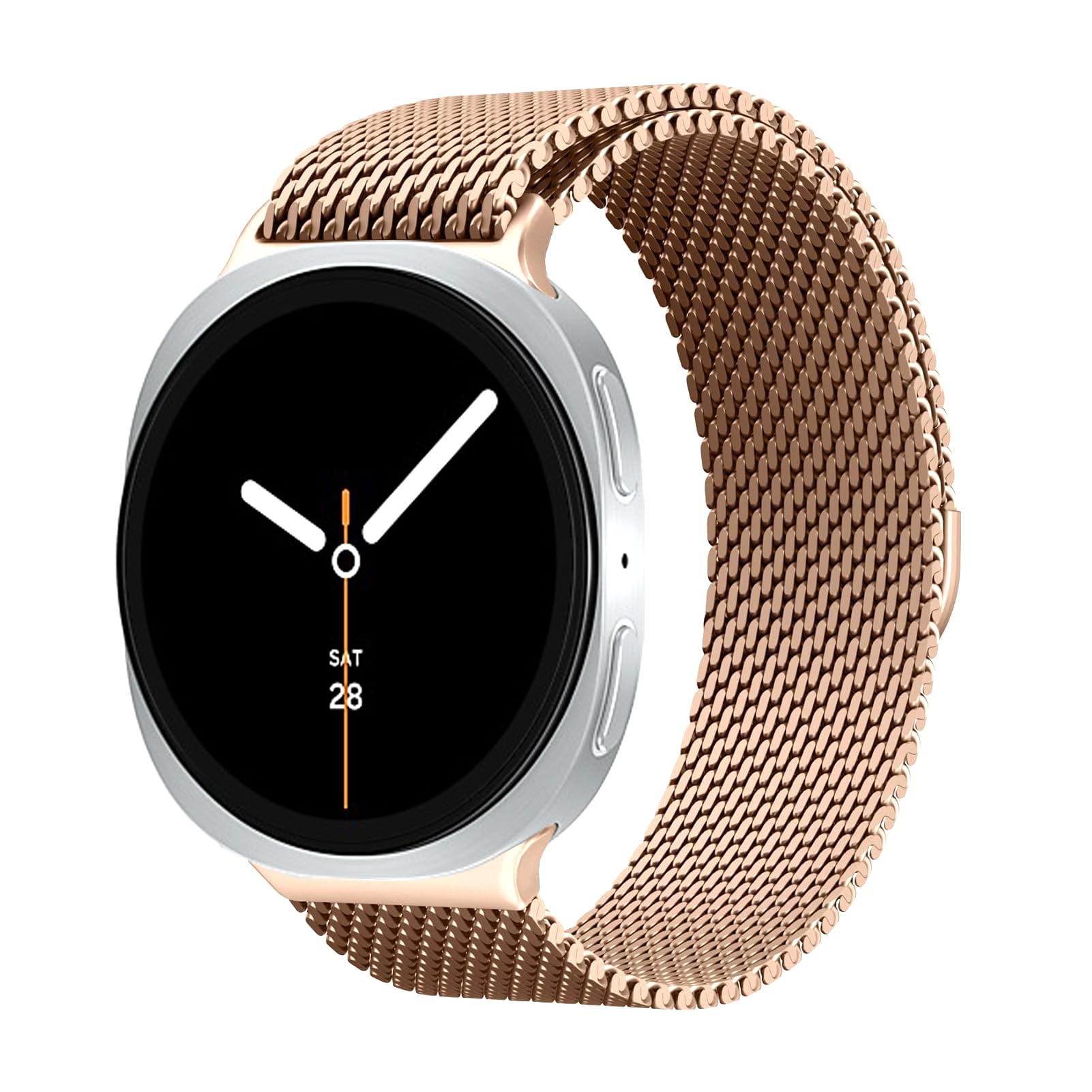 Photo 1 of Milanese Metal Bands for Samsung Galaxy Watch 8 Band 40mm 44mm/8 Classic 46 mm Men/Women,Stainless Steel Mesh Loop Magnetic Strap for Samsung Galaxy Watch 8 Classic Band 46mm/8 44 mm 40 mm Correa