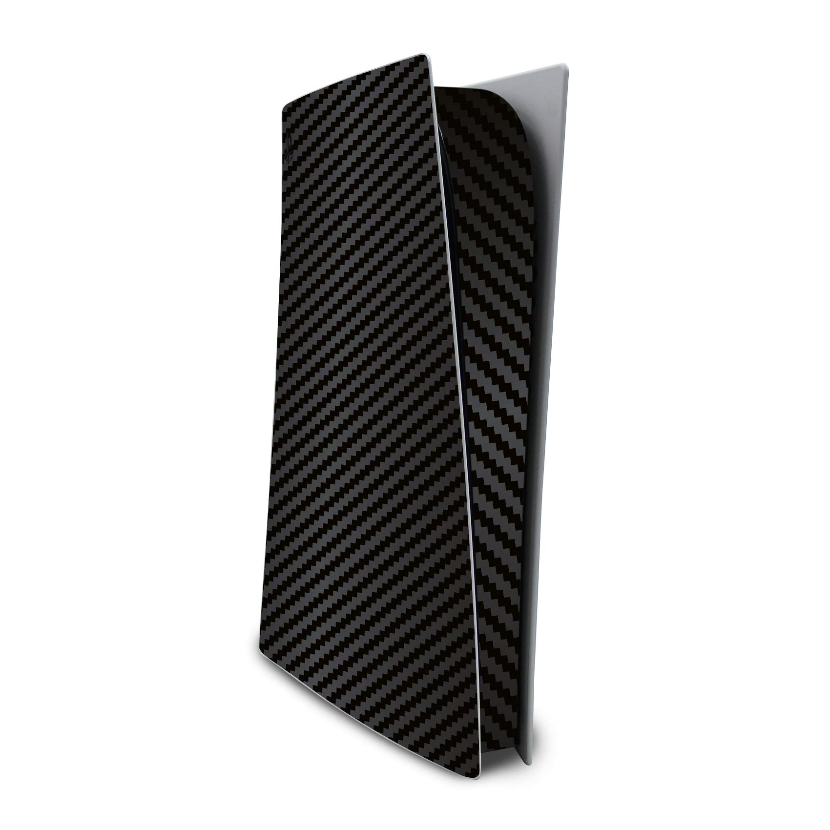 Finest Folia Screen Protector Compatible with PS5 Sticker Case for Games Console Case Sticker Vinyl Film Skin Against Scratches Design Cover RX023 (Digital Edition, No. 8 Carbon Black) — image 1