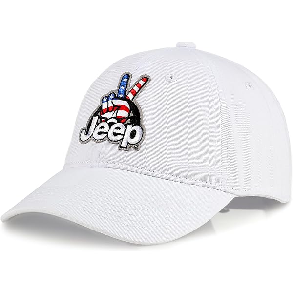 Jeep Wave Logo Trucker Patch Hat - Brushed Cotton/Twill with