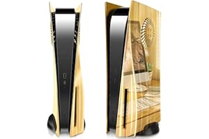 SIKEMAY PS5 Face Plates for PlayStation 5 Console Disc Edition, PS5 Accessories ABS PS5 Cover Plates with Fan Vents, Hard Sho