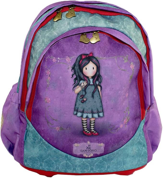 Santoro Gorjuss ERGO Zaino per la scuola, 40 cm, colore Rosa Amazon