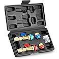Orion Motor Tech AC Valve Core Removal Tool, R134a R1234yf R22 Valve Core Remover Installer Tool Kit for Automotive Air Conditioning Systems, AC Valve Core Tool for Standard JRA and Schrader Valve