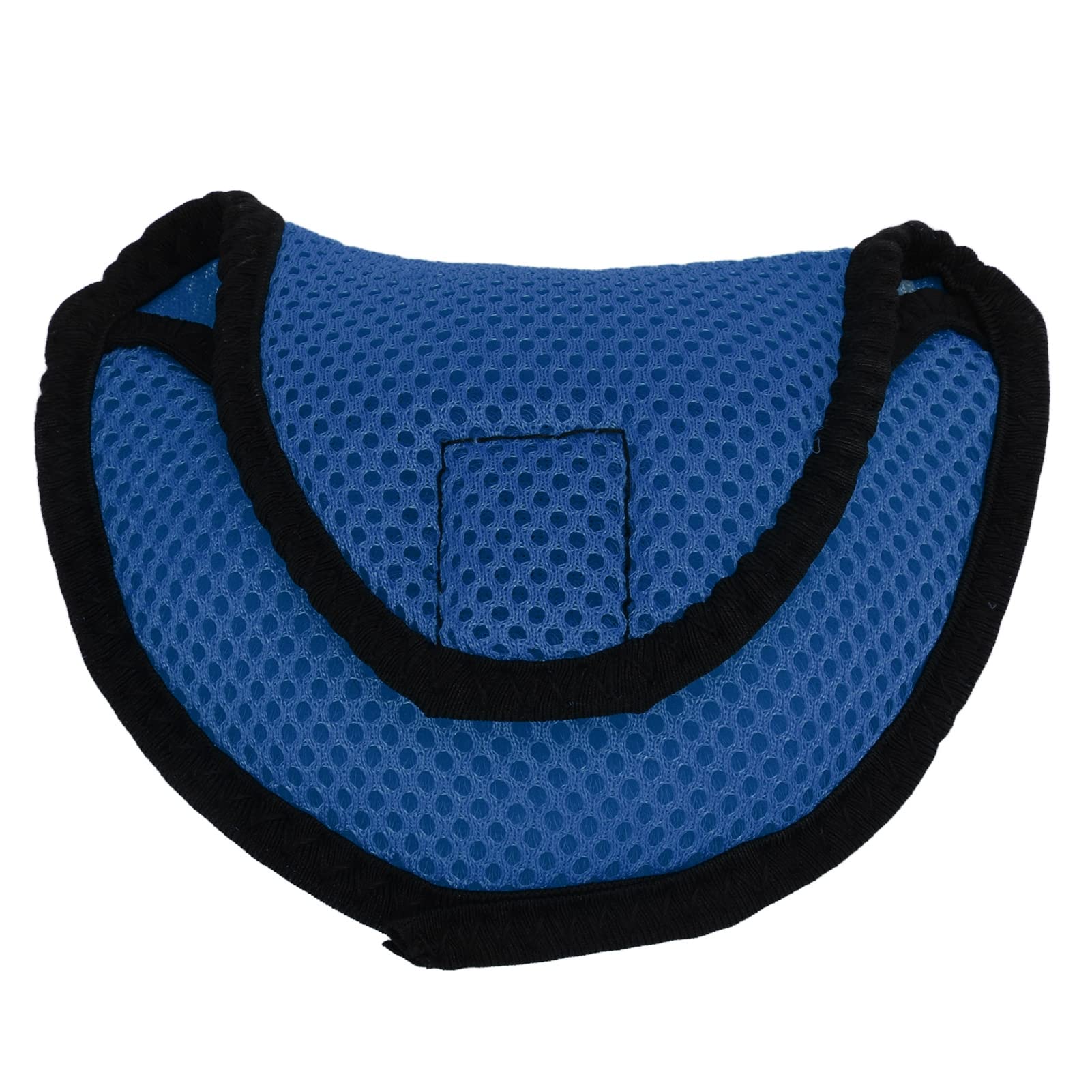 Mallet Putter Protector Bag, Woven Head Cover Protector Bag Durable Compact Portable for Protecting Club(blue)